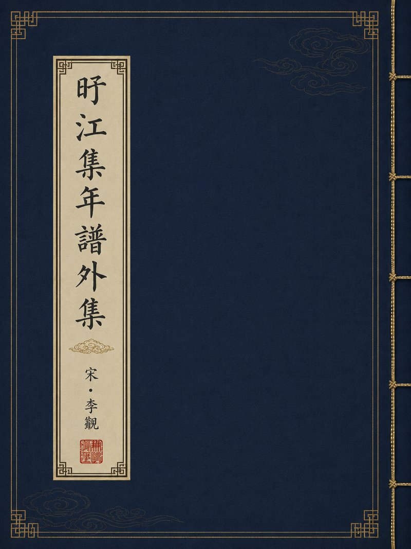 旴江集年谱外集