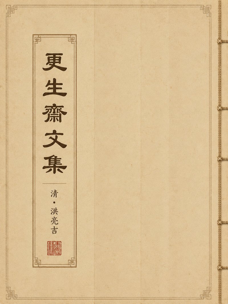 更生斋文集