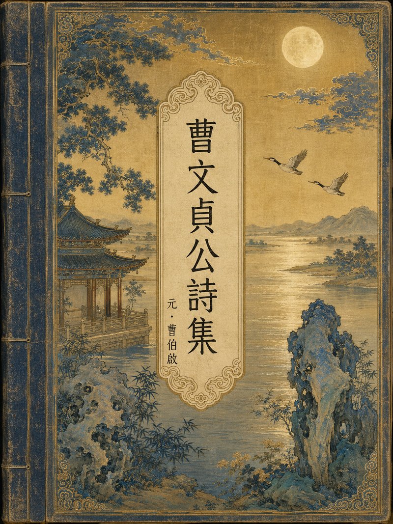 曹文贞公诗集