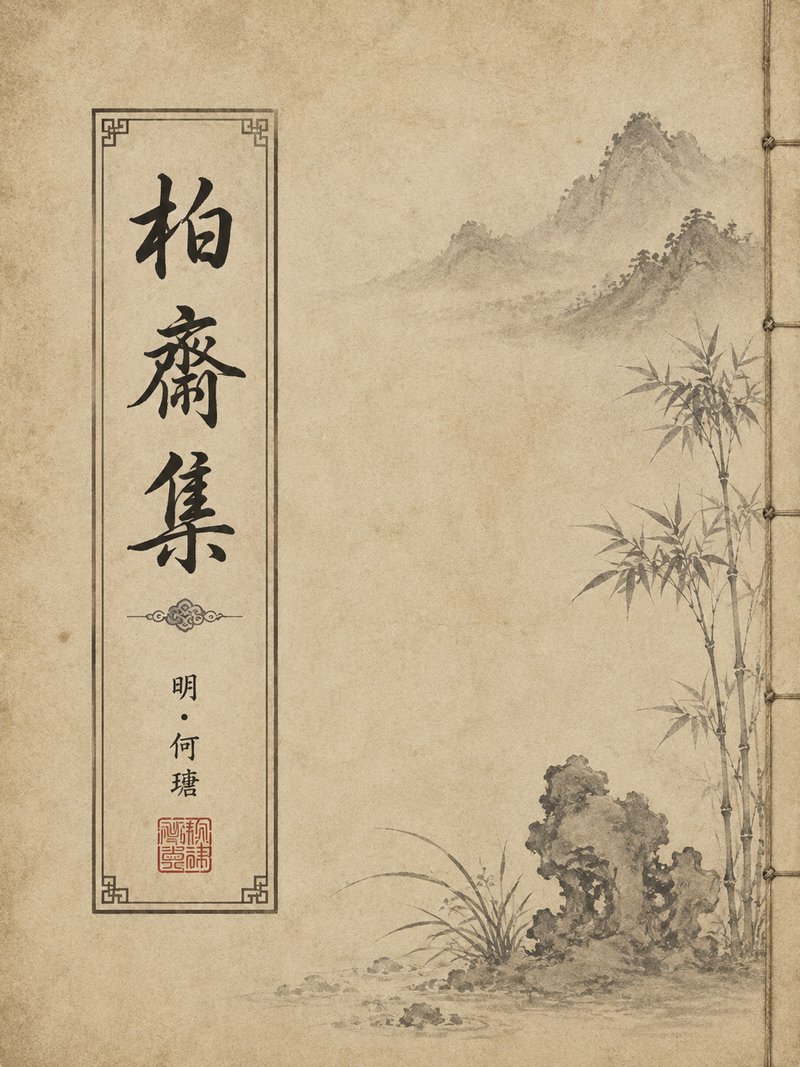 柏斋集
