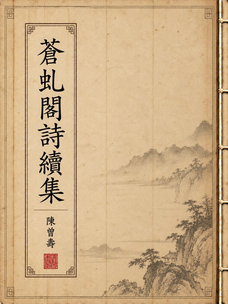 苍虬阁诗续集