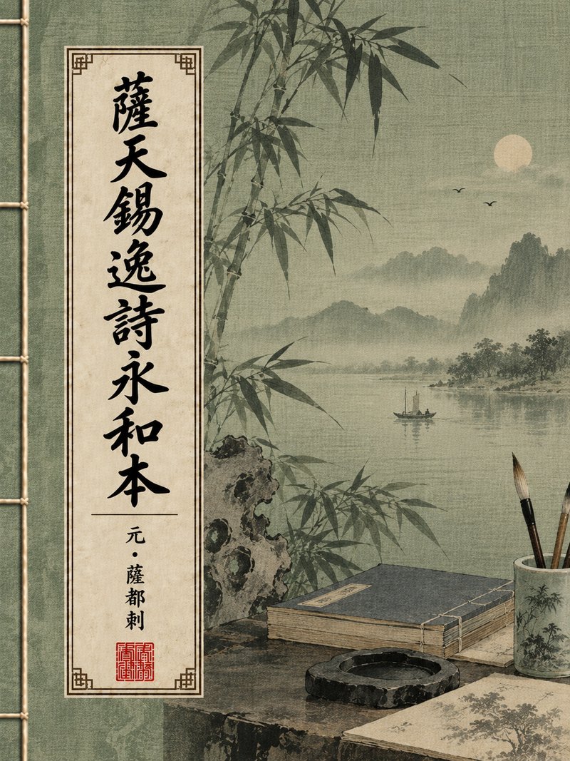萨天锡逸诗永和本