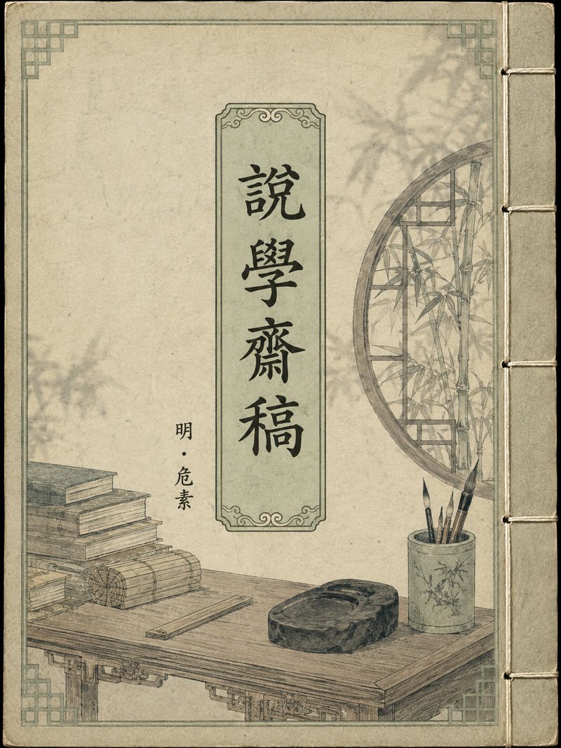 说学斋稿