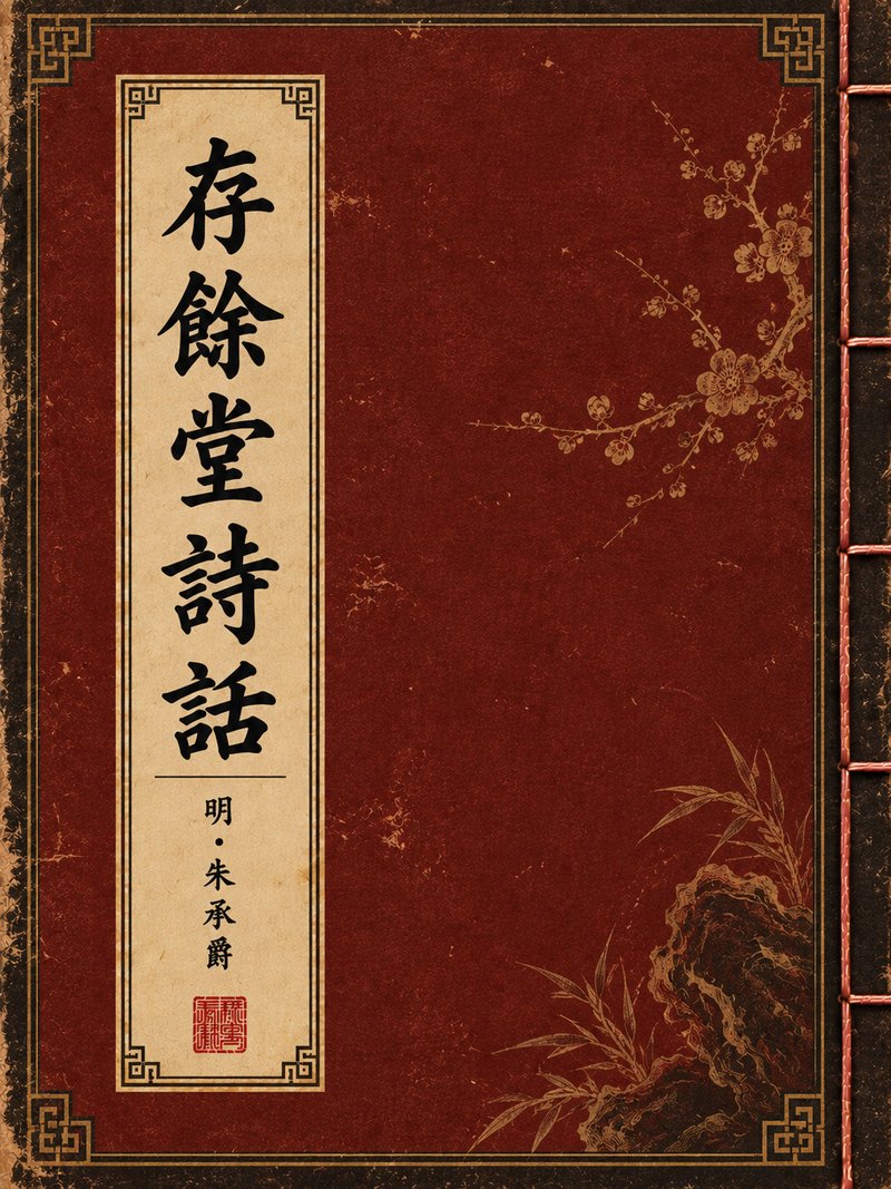 存余堂诗话