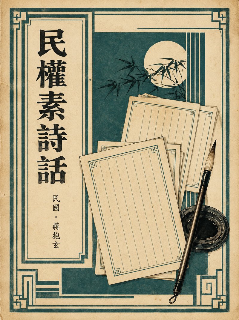 民权素诗话