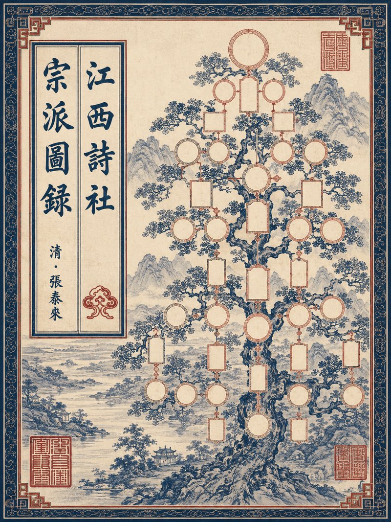 江西诗社宗派图录