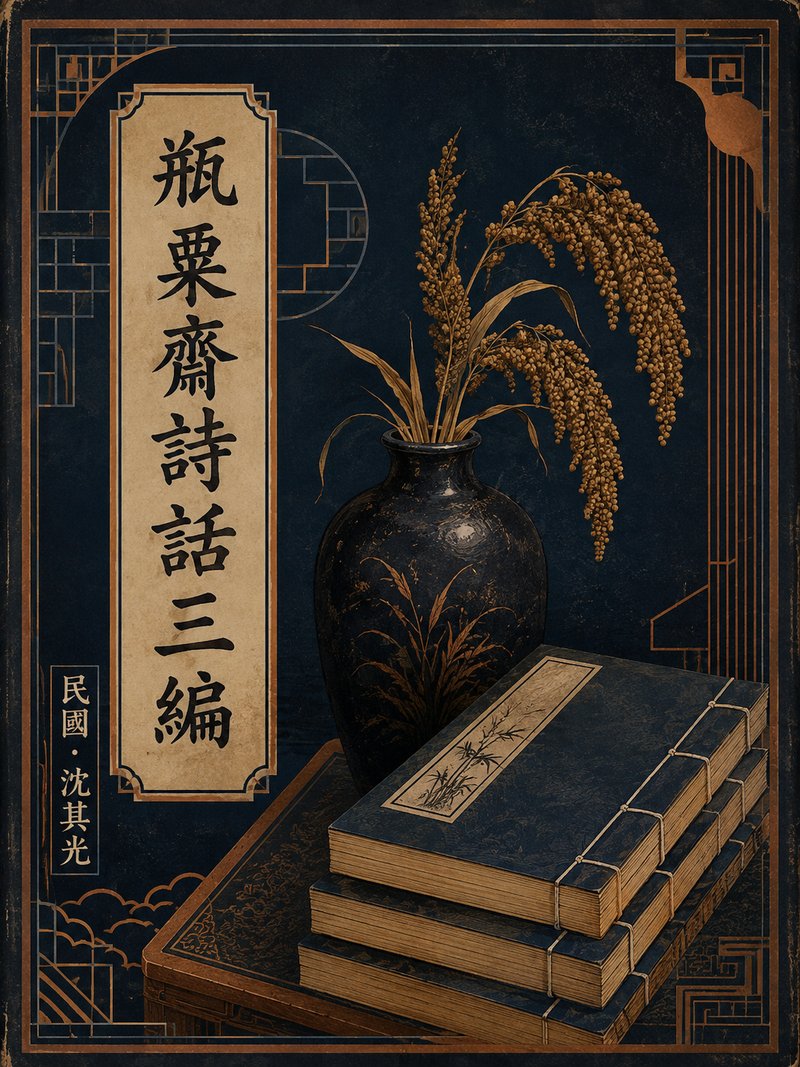 瓶粟斋诗话三编