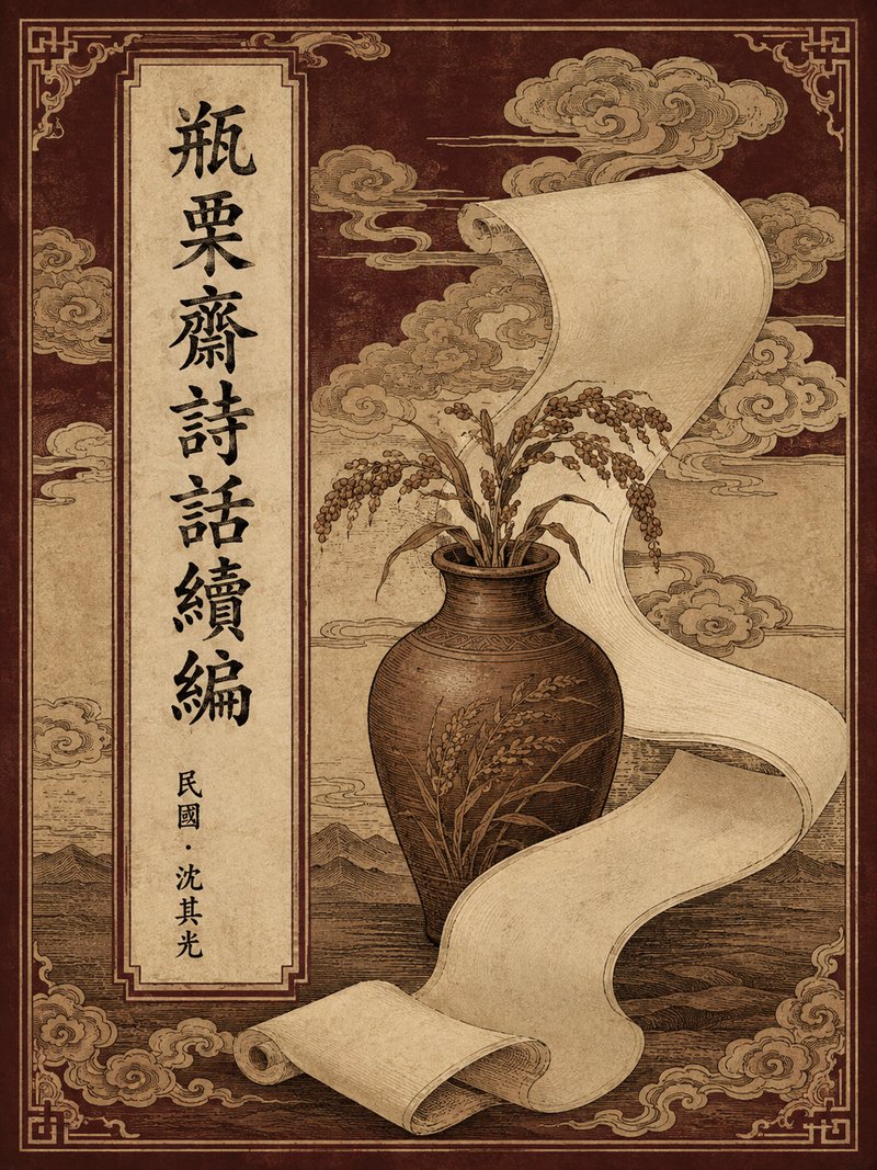 瓶粟斋诗话续编