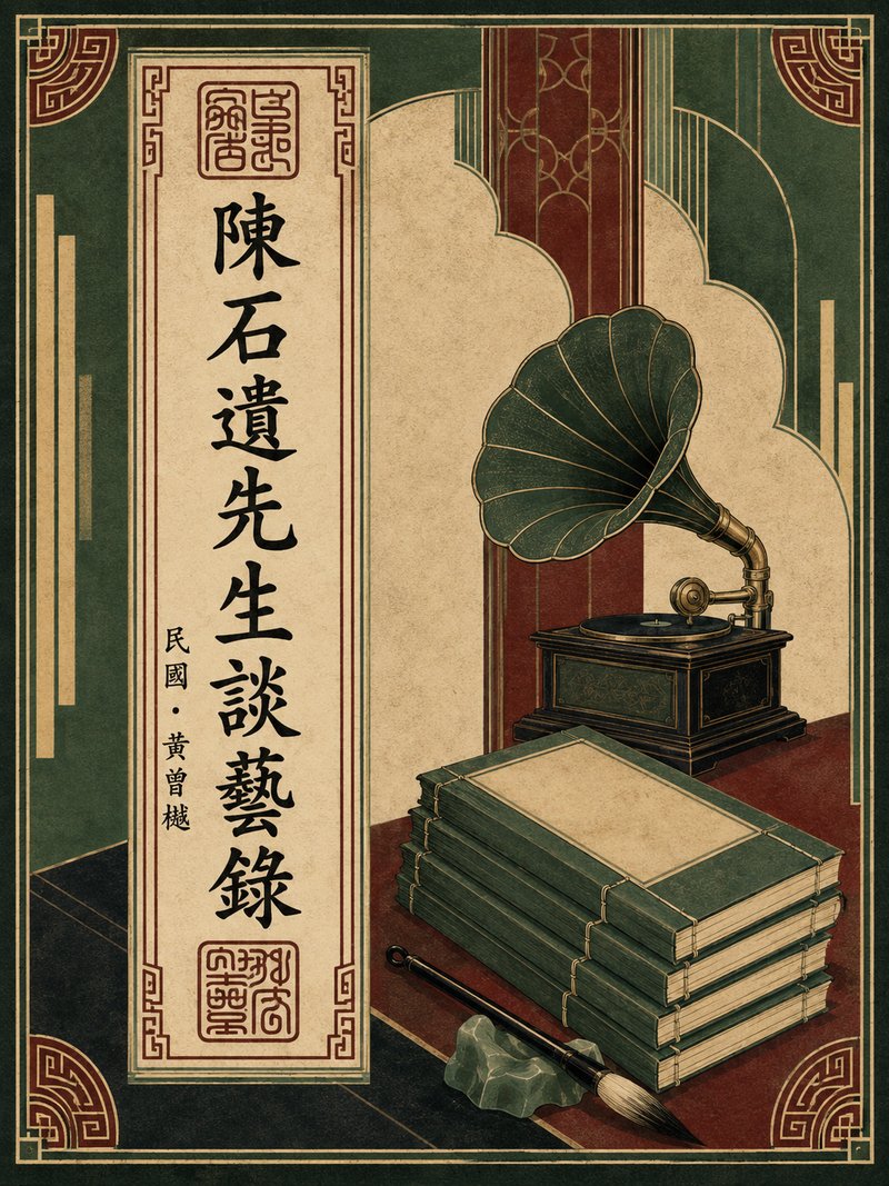 陈石遗先生谈艺录