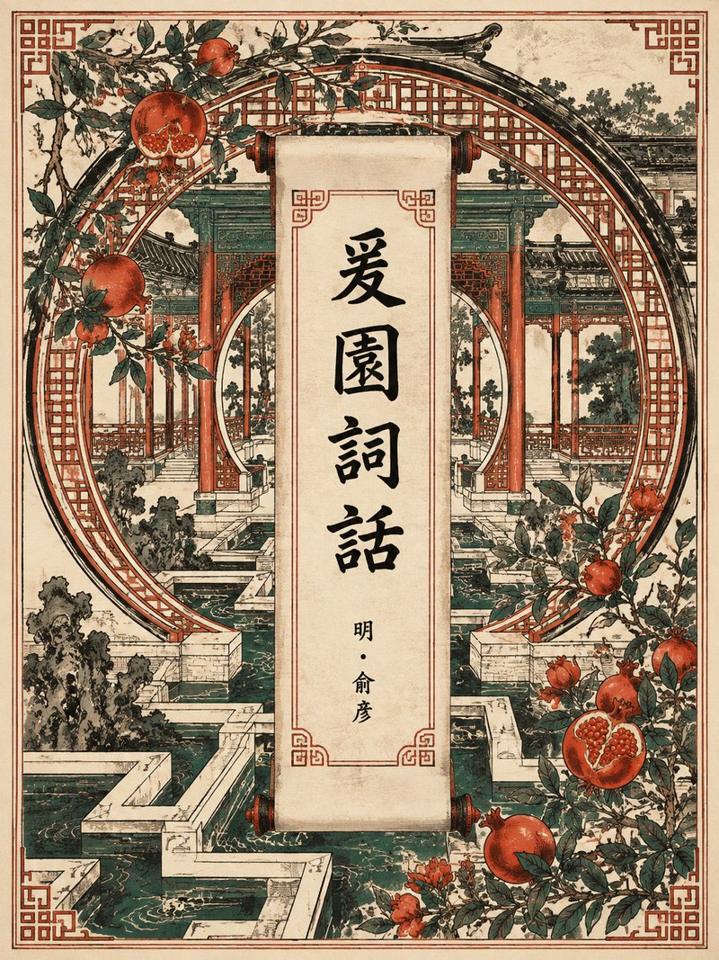 爰园词话