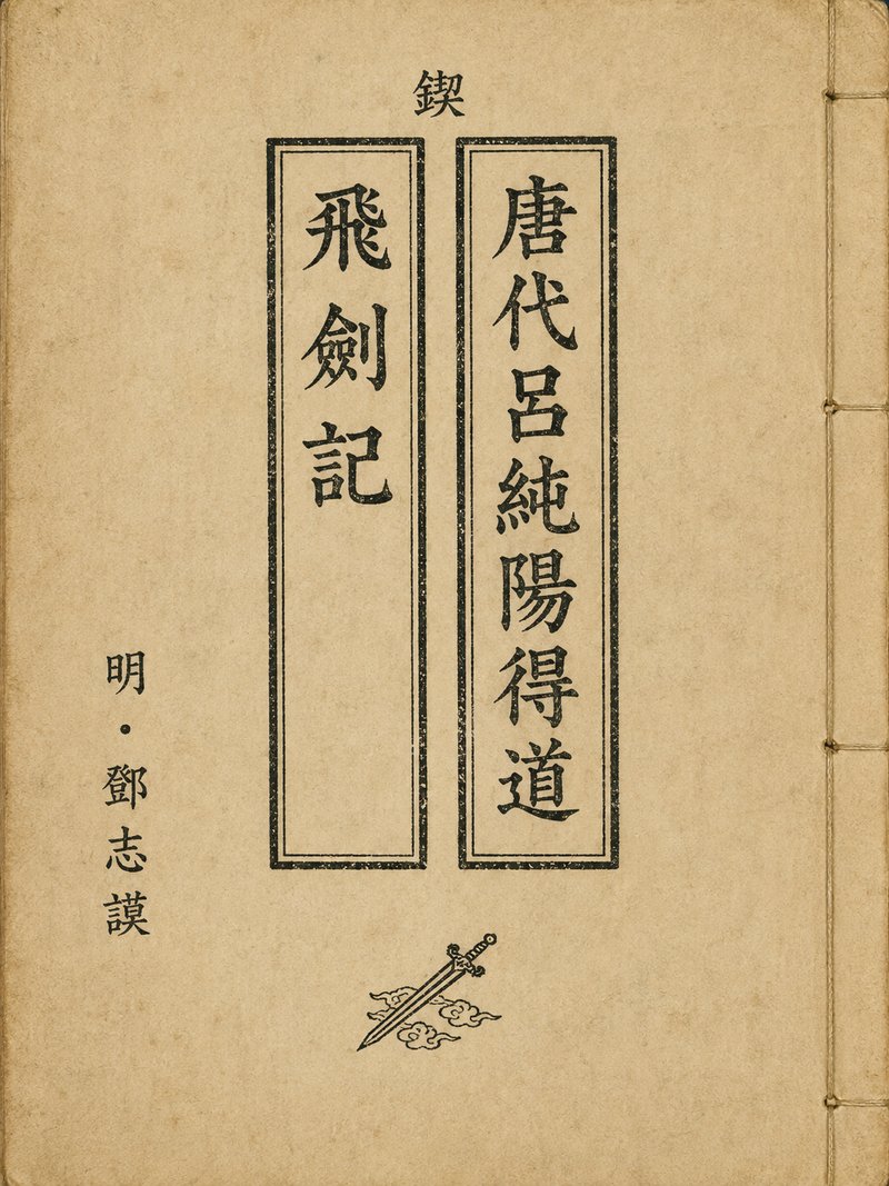 锲唐代吕纯阳得道飞剑记