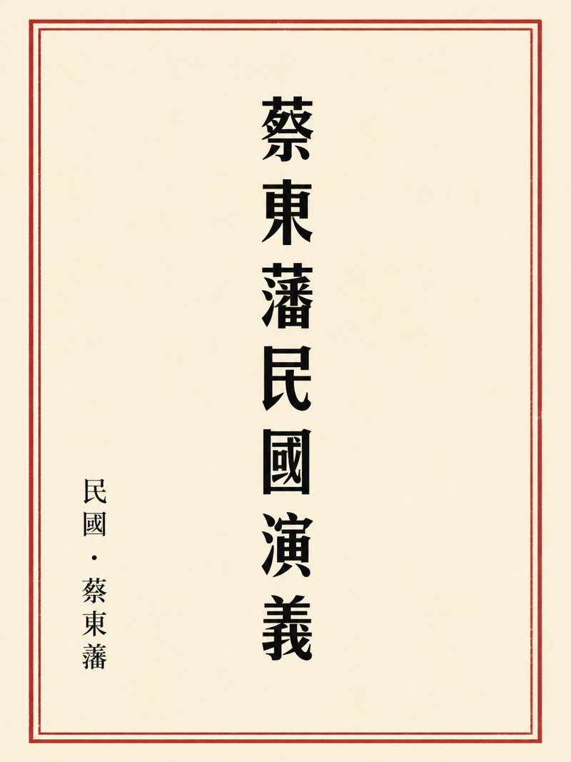 蔡东藩民国演义