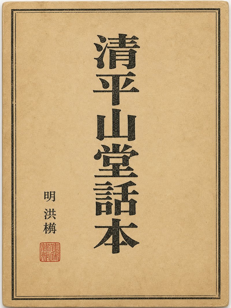 清平山堂话本