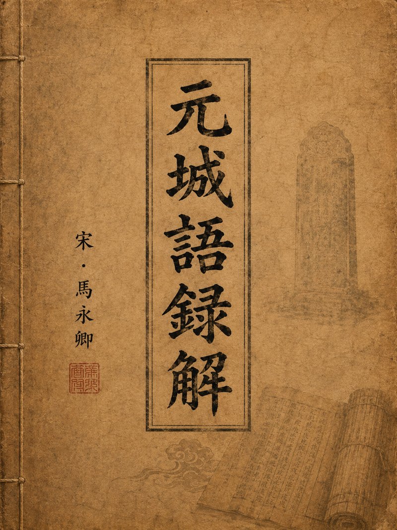 元城语录解