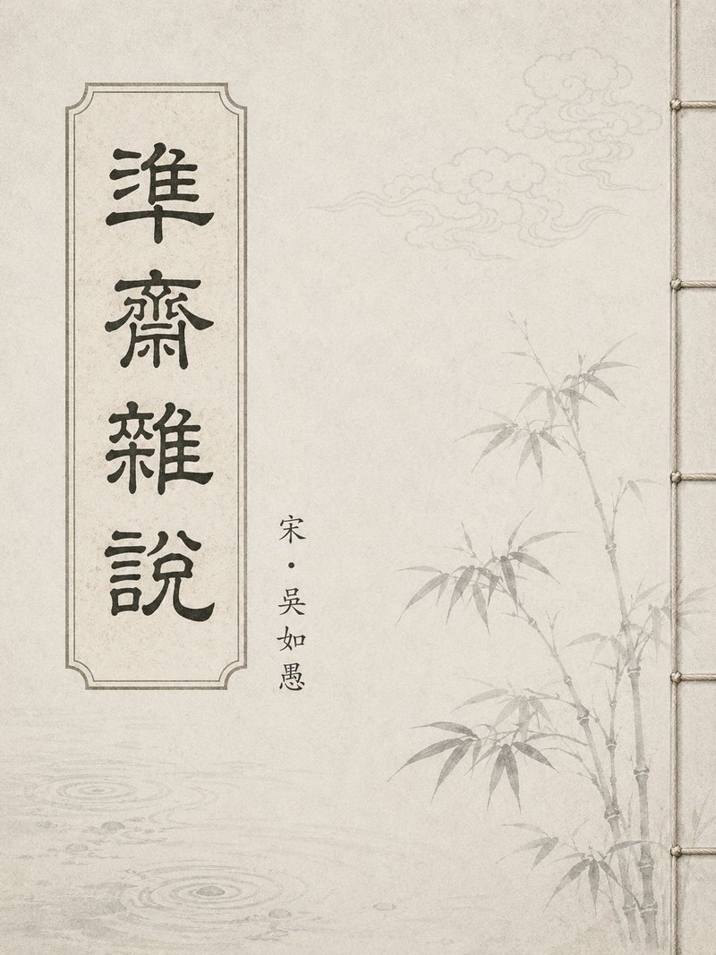 准斋杂说