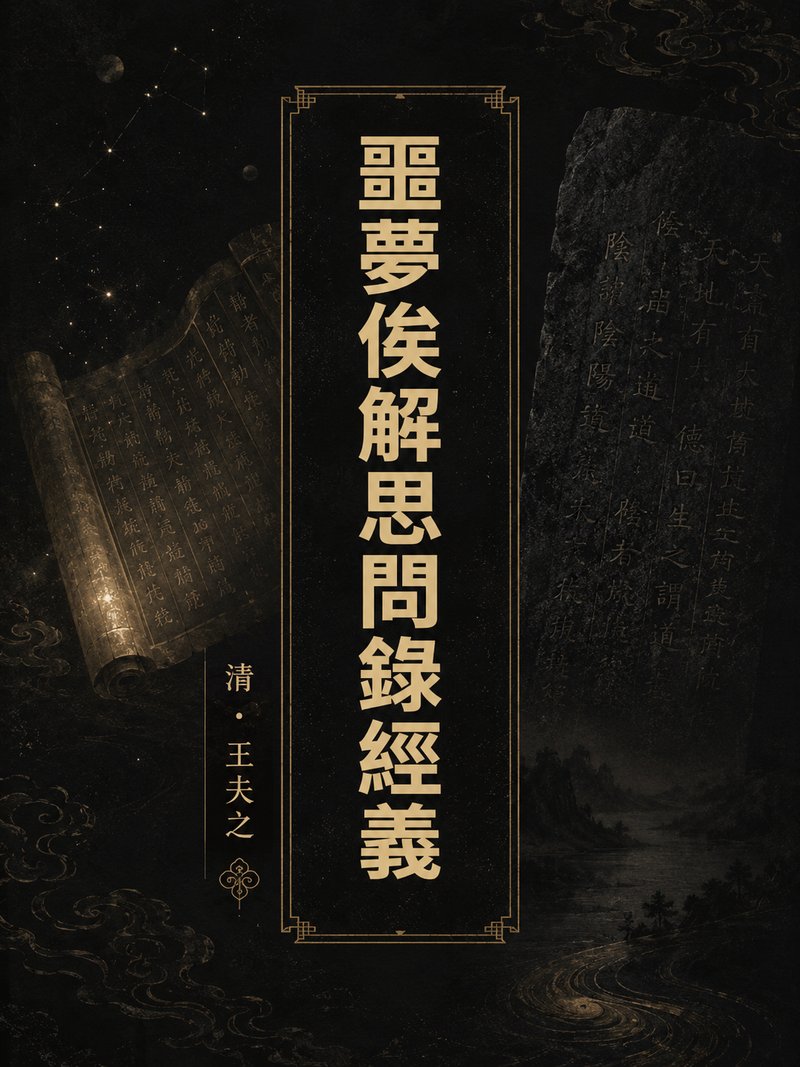 噩梦俟解思问录经义