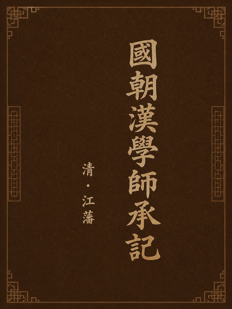国朝汉学师承记