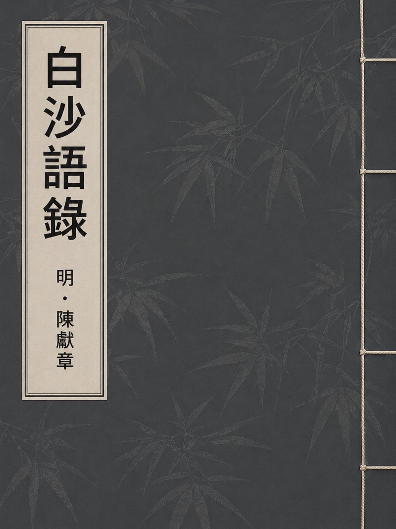 白沙语录