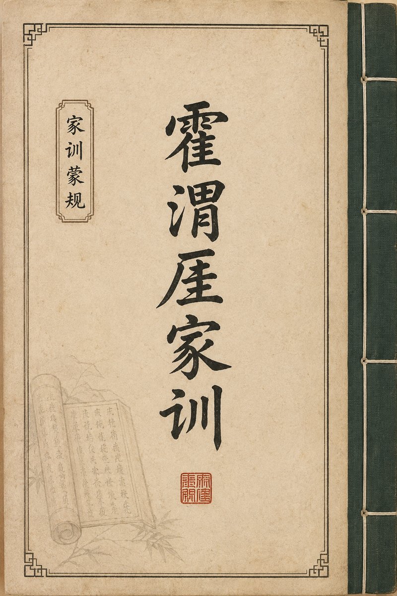霍渭厓家训
