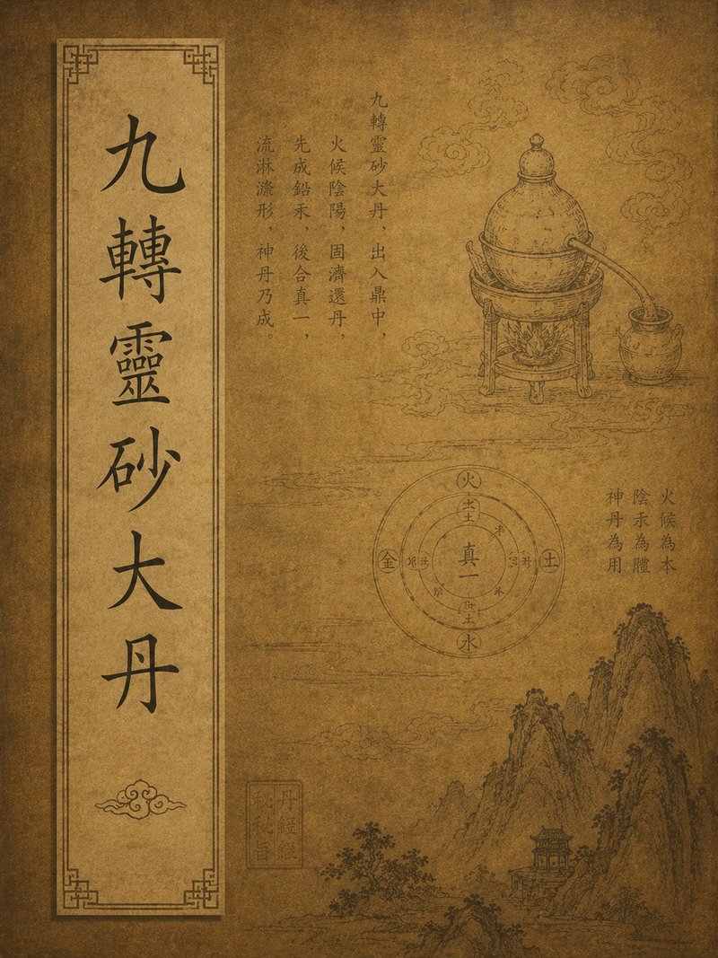 九转灵砂大丹