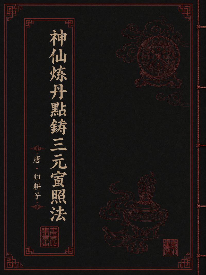 神仙炼丹点铸三元宝照法