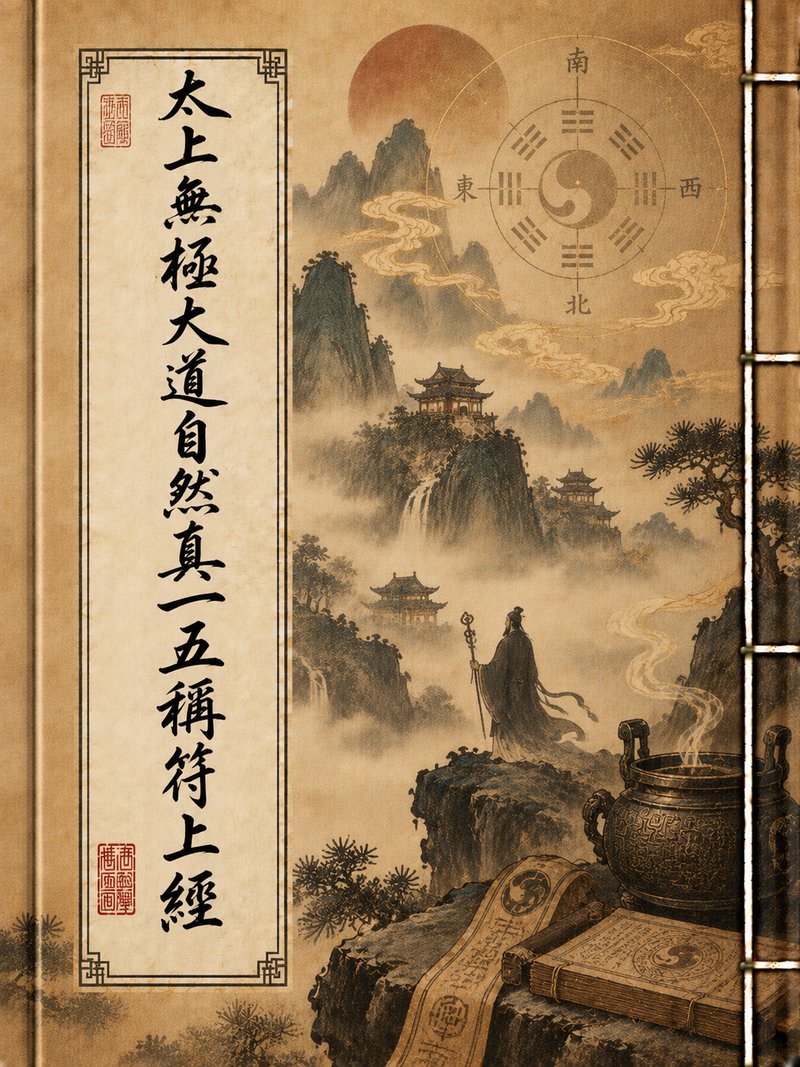 太上无极大道自然真一五称符上经