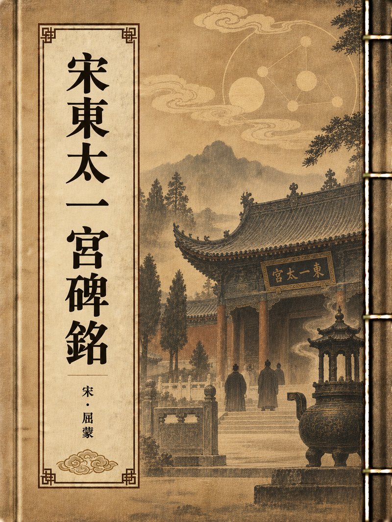 宋东太一宫碑铭