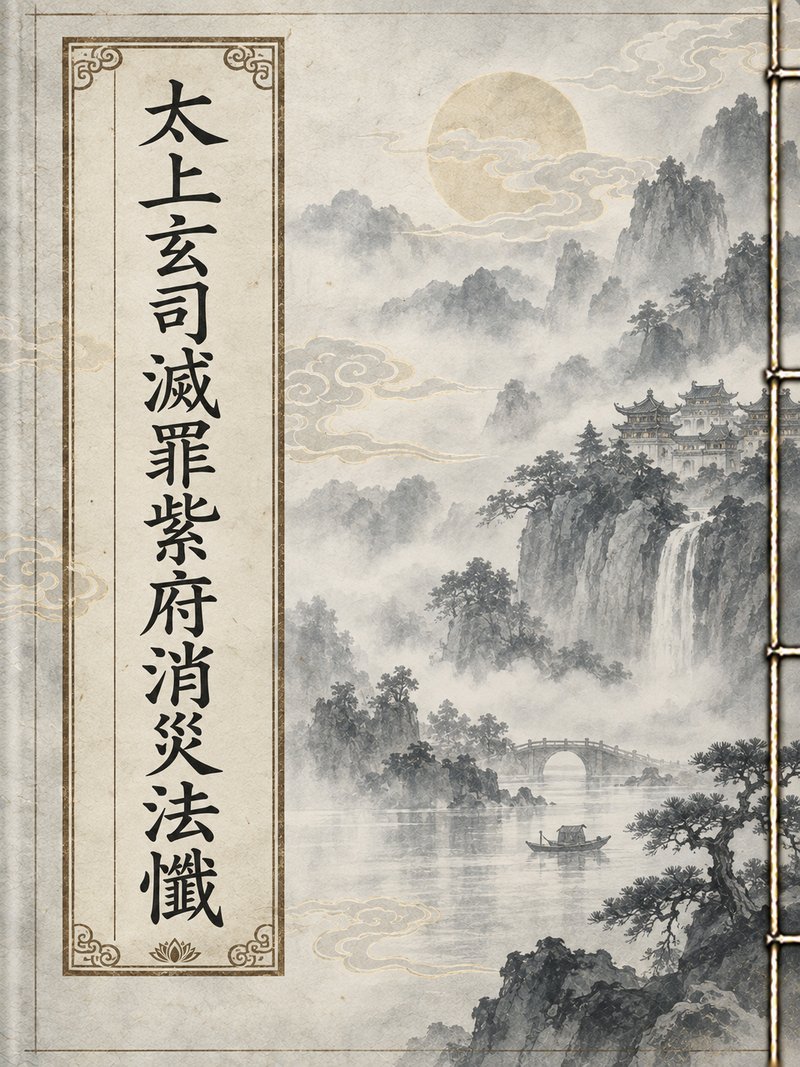 太上玄司灭罪紫府消灾法忏