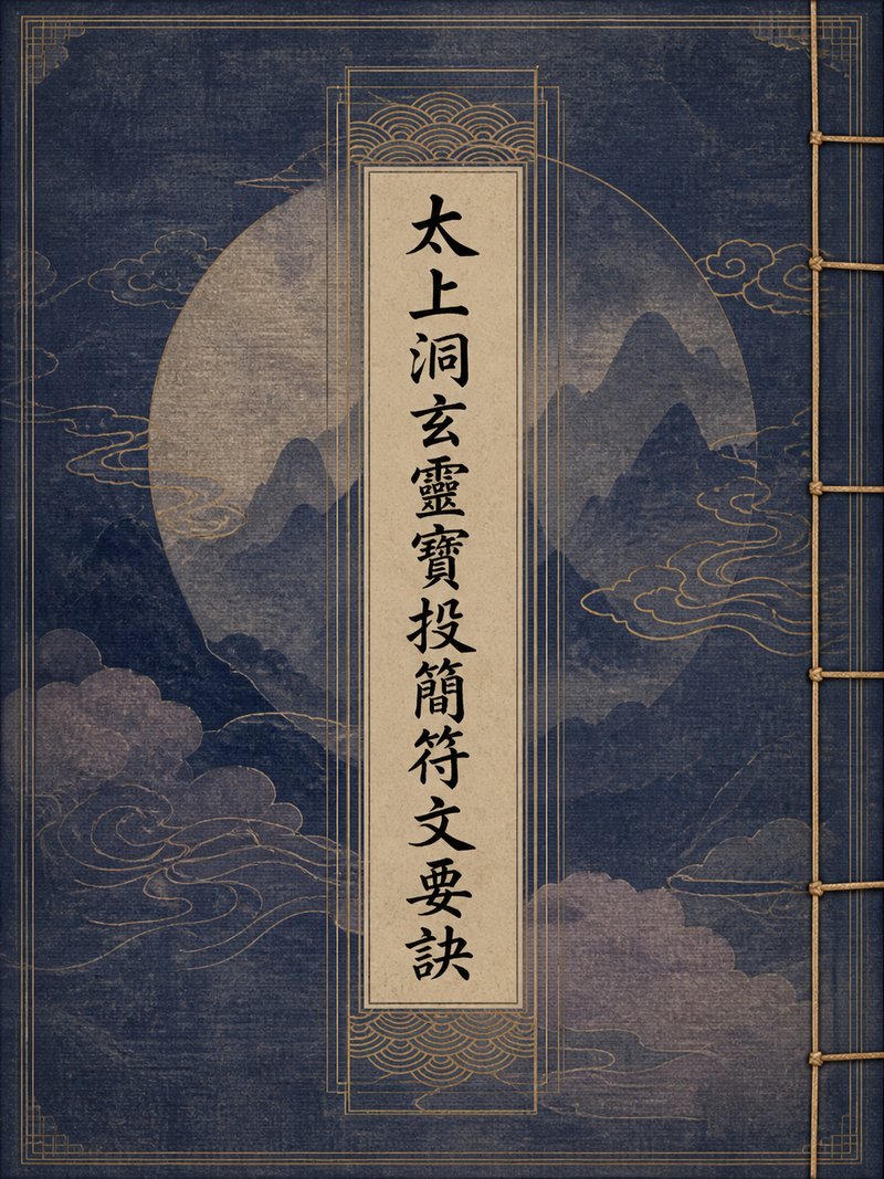 太上洞玄灵宝投简符文要诀