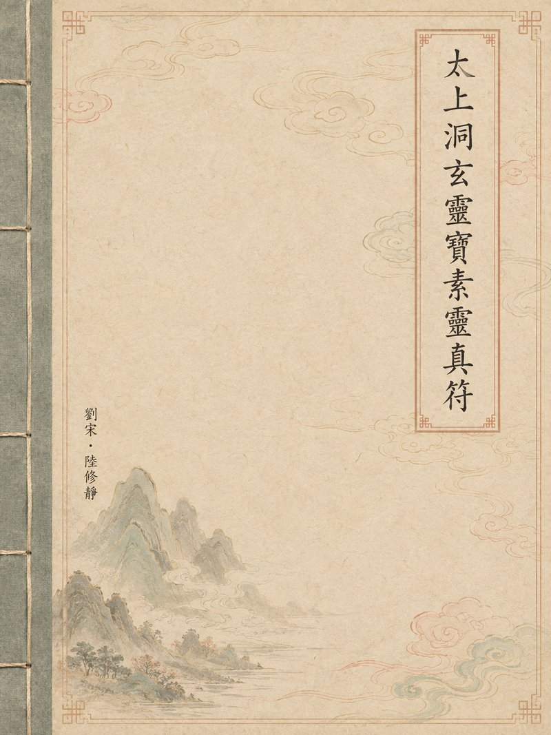 太上洞玄灵宝素灵真符