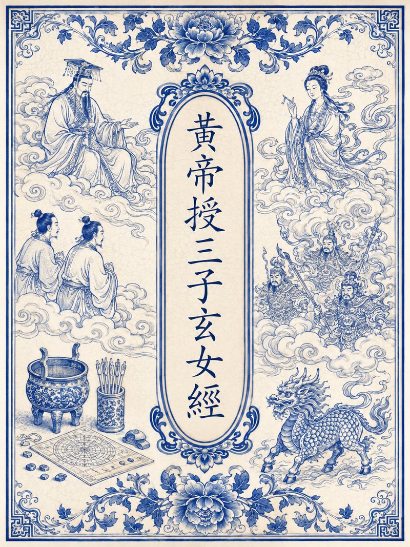 黄帝授三子玄女经