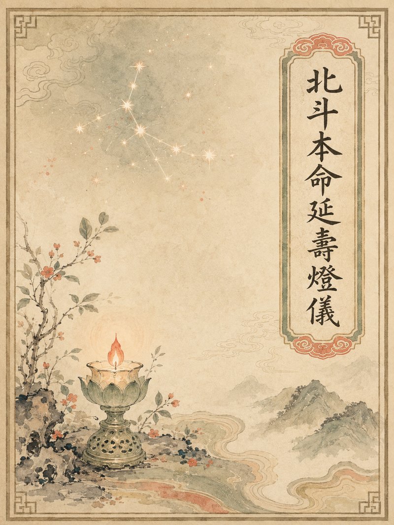 北斗本命延寿灯仪