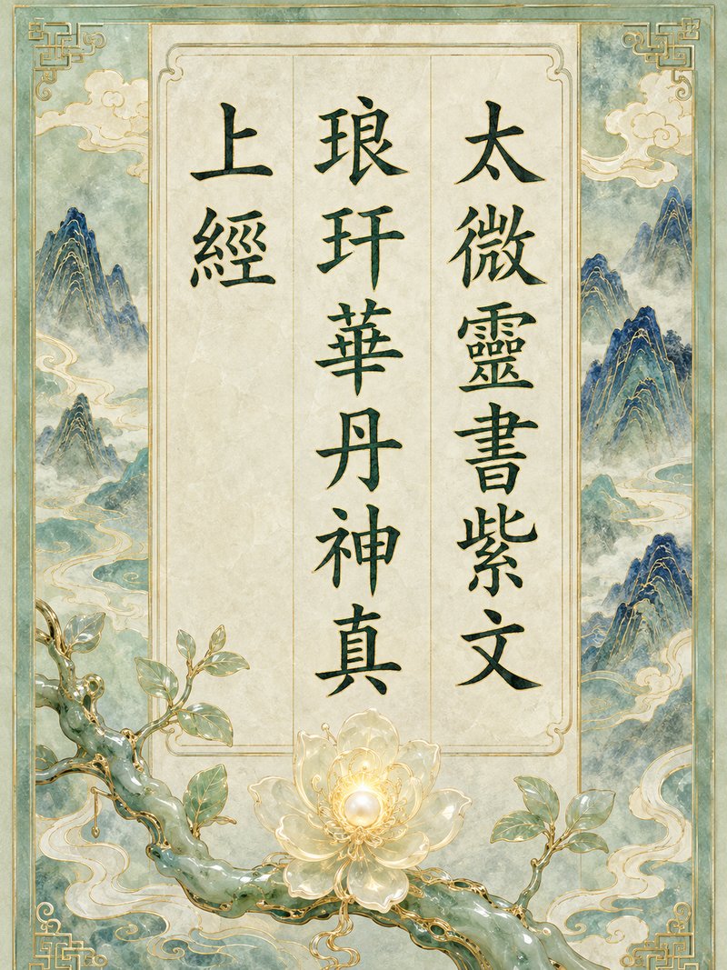 太微灵书紫文琅玕华丹神真上经