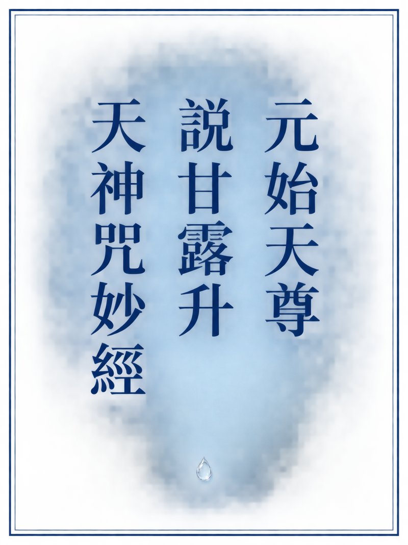 元始天尊说甘露升天神咒妙经