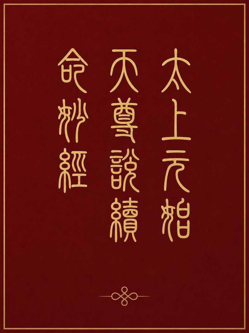 太上元始天尊说续命妙经