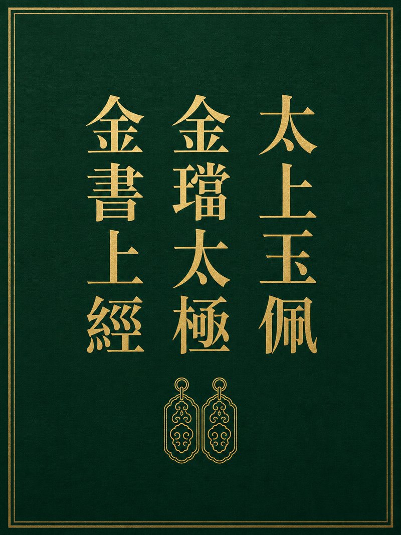 太上玉佩金珰太极金书上经