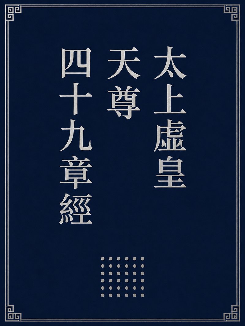 太上虚皇天尊四十九章经