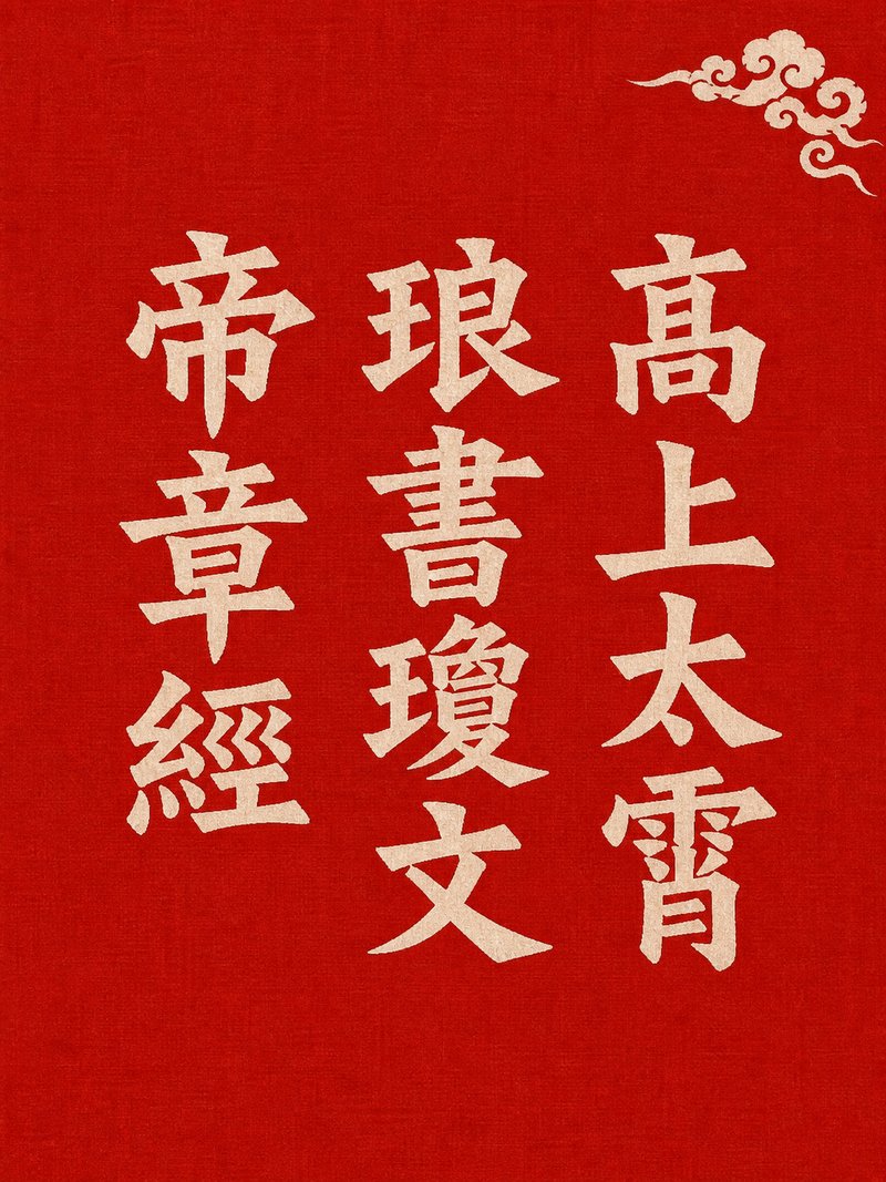 高上太霄琅书琼文帝章经