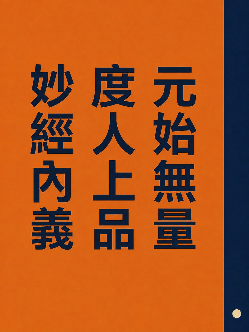 元始无量度人上品妙经内义