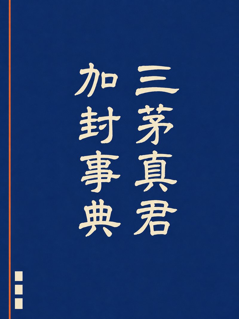 三茅真君加封事典