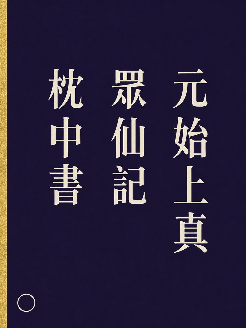 元始上真众仙记 枕中书