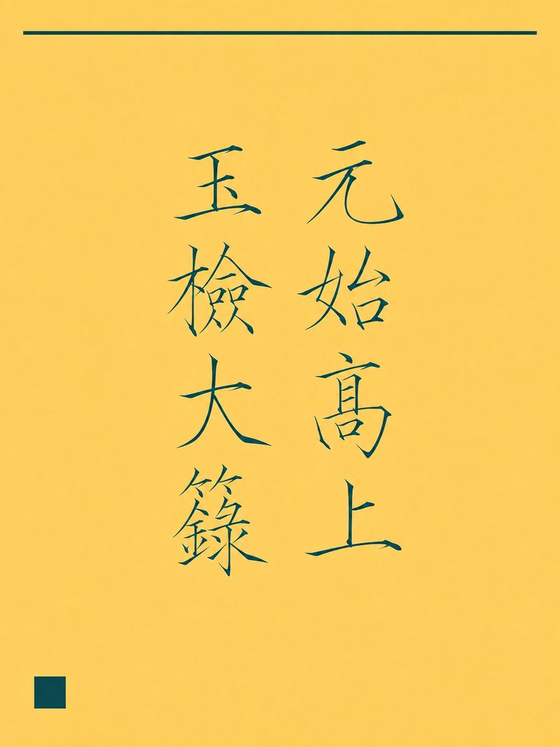 元始高上玉检大箓