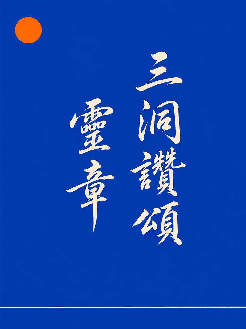 三洞赞颂灵章