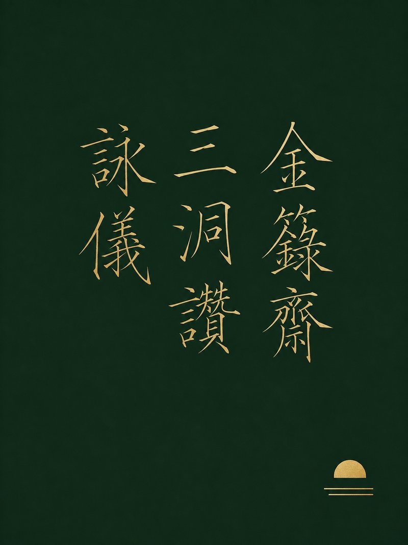 金箓斋三洞赞咏仪