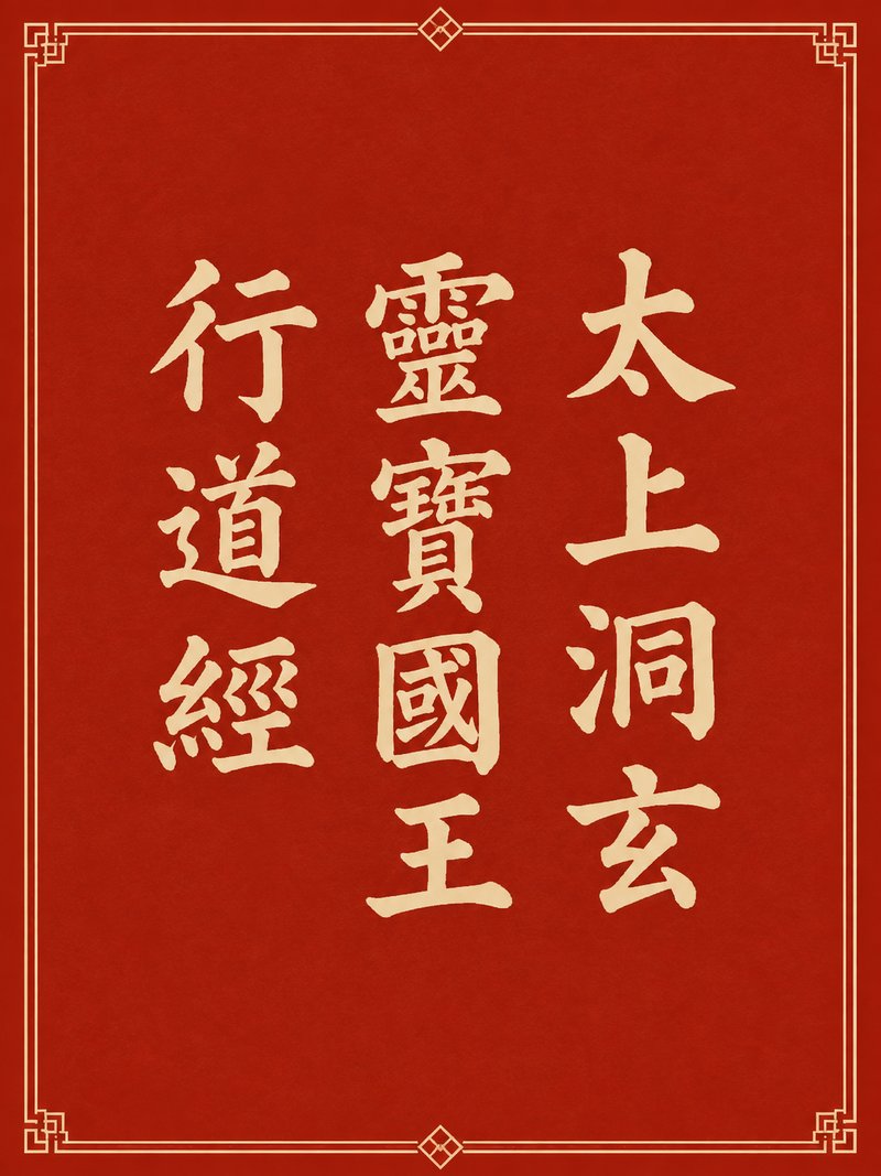 太上洞玄灵宝国王行道经