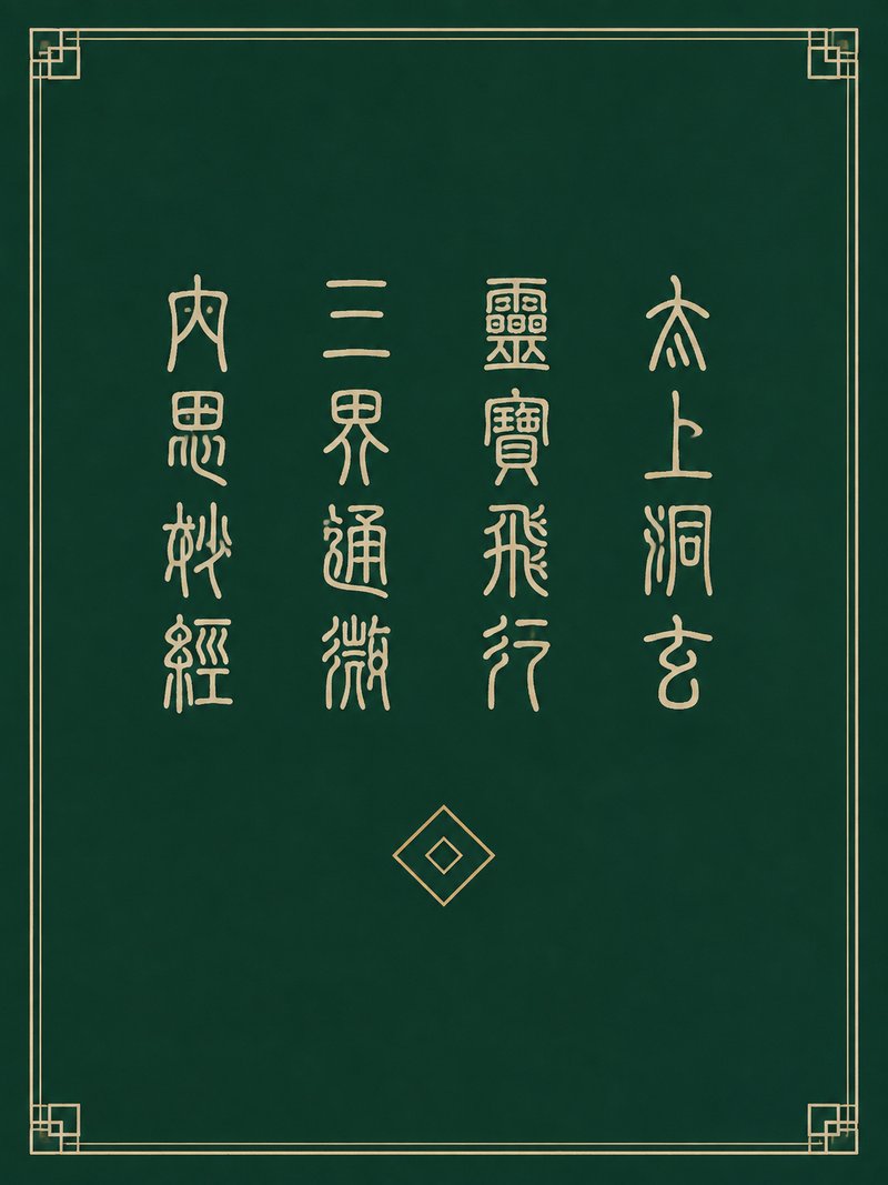 太上洞玄灵宝飞行三界通微内思妙经
