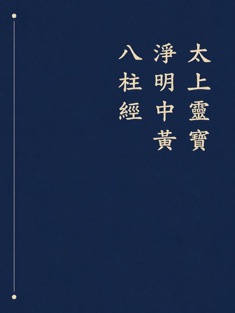 太上灵宝净明中黄八柱经