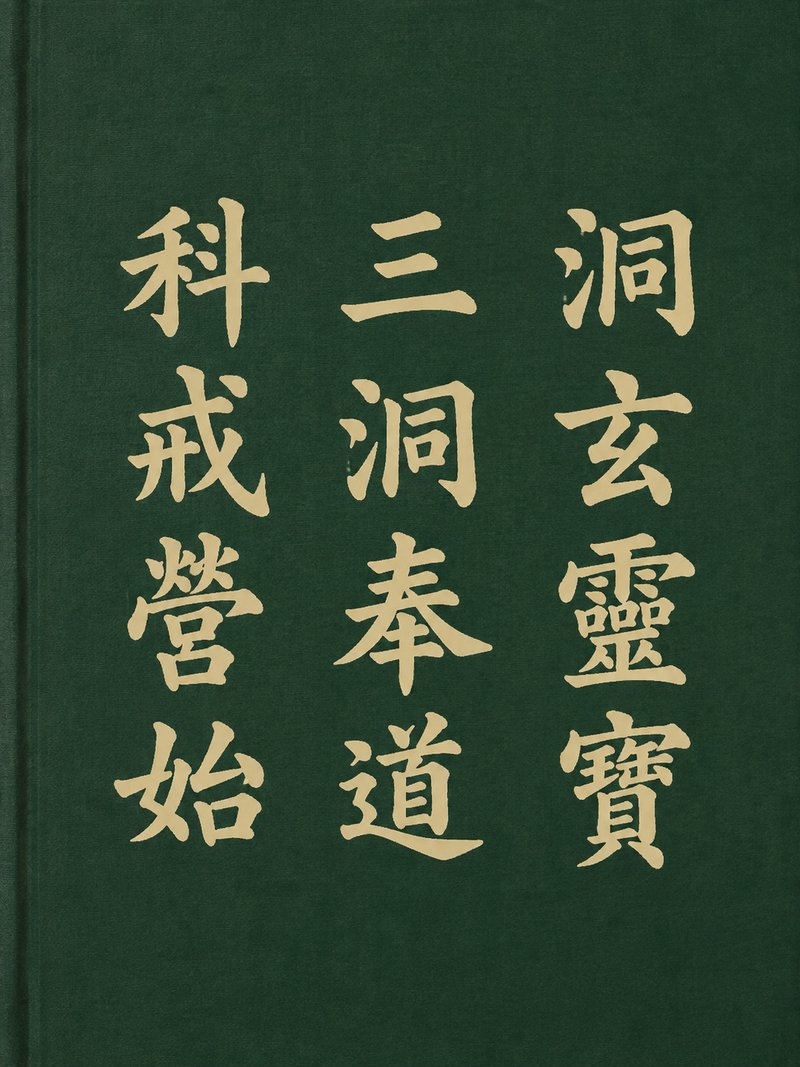 洞玄灵宝三洞奉道科戒营始