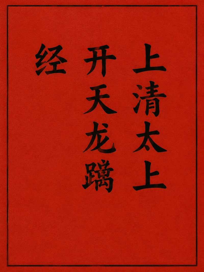 上清太上开天龙蹻经