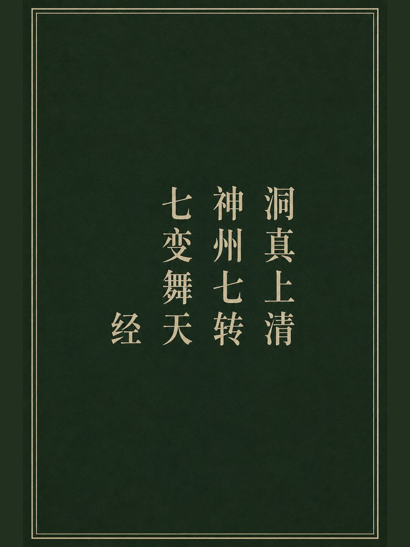 洞真上清神州七转七变舞天经